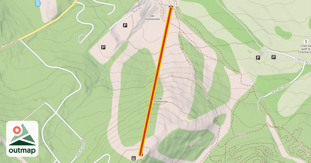 Map of A