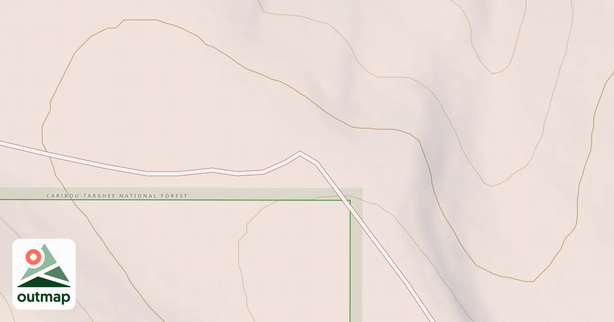 Map of Indian Mill To Cliff Canyon
