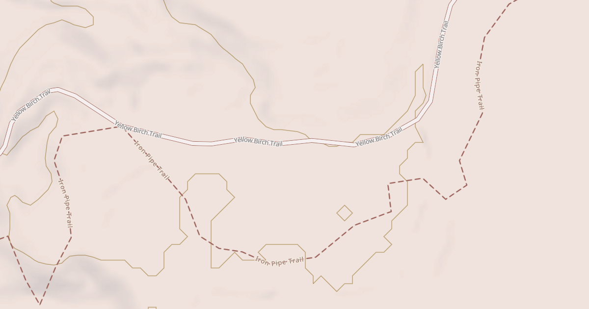 Map preview of Straight Arrows Trail