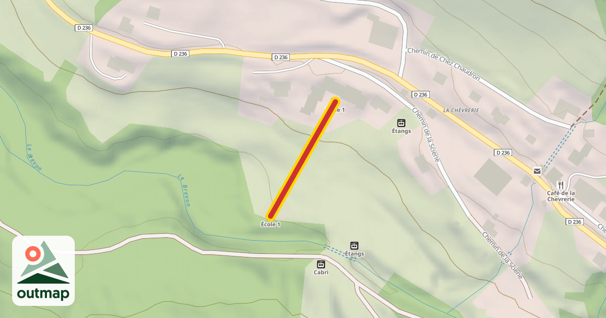 Map of École 1