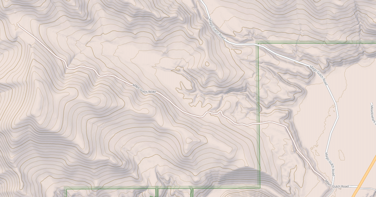 Map preview of MAYO GULCH