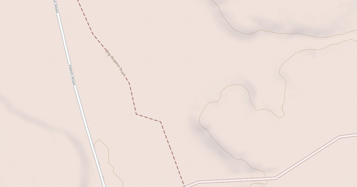Map preview of Big Aspen Spur Aa