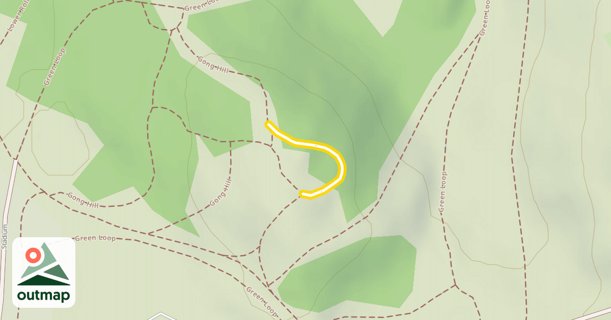 Map of Gong Hill