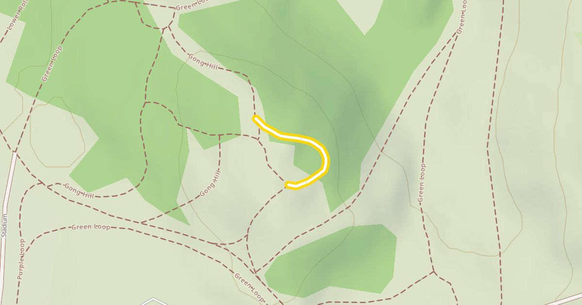 Map preview of Gong Hill
