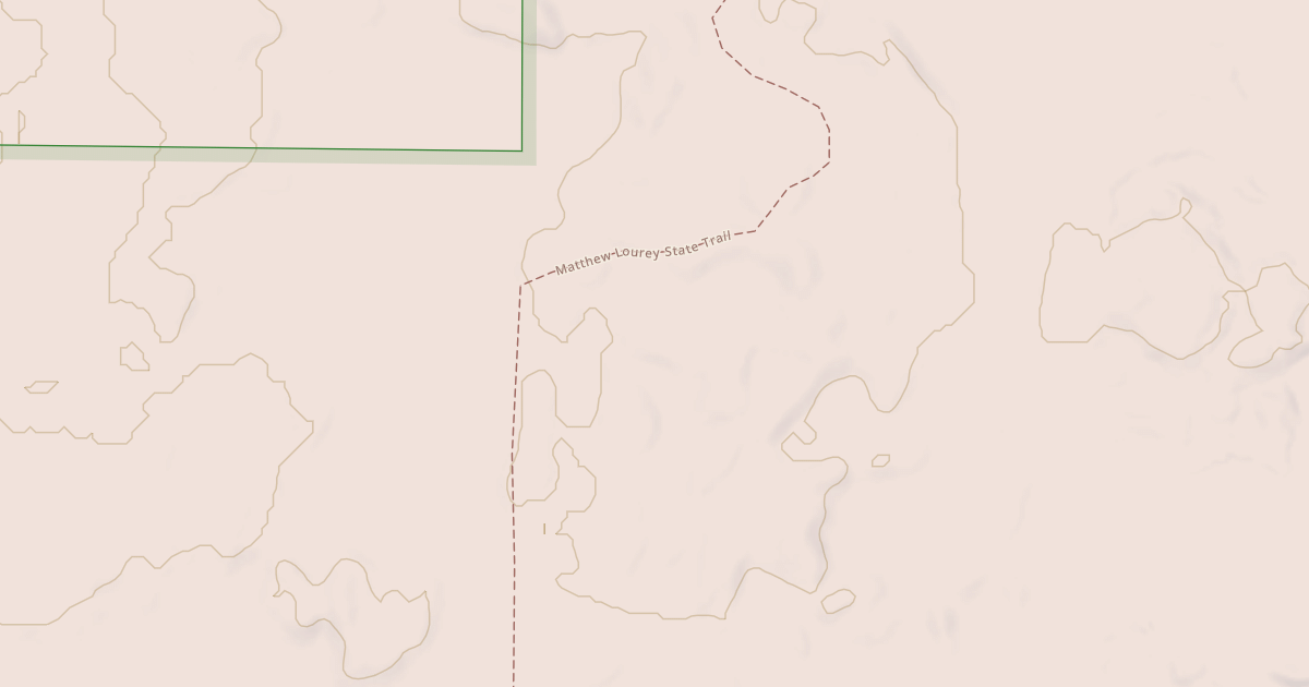 Map preview of Matthew Lourey State Trail
