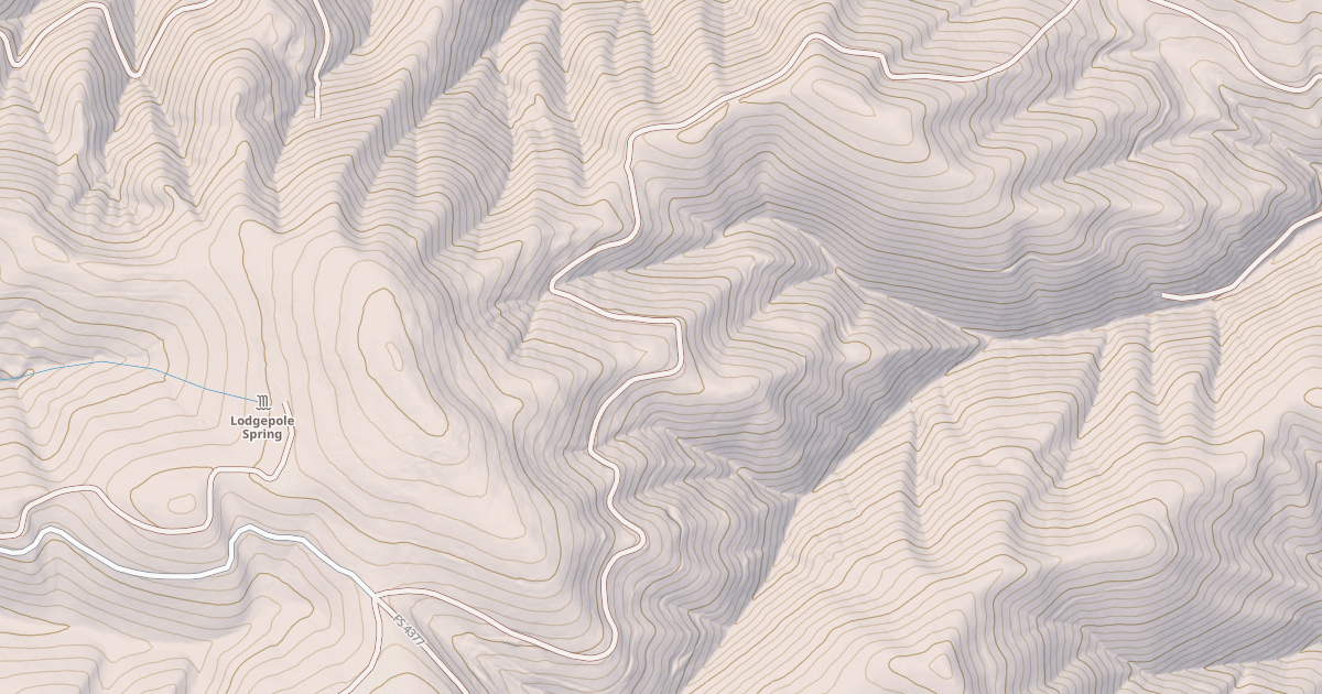 Map preview of SPRING SPUR