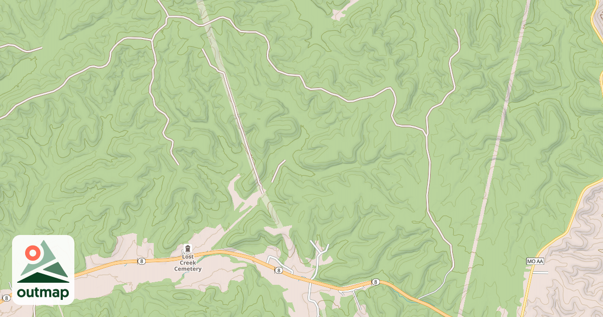 Map of FLATWOODS