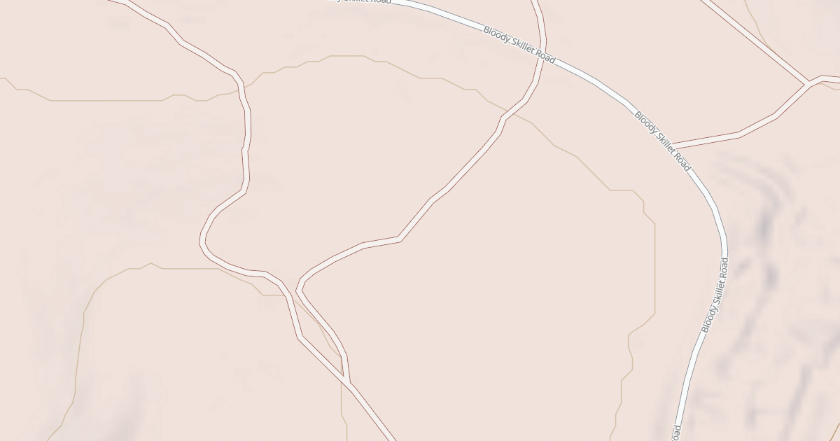 Map preview of Bloody Skillet ATV Trail