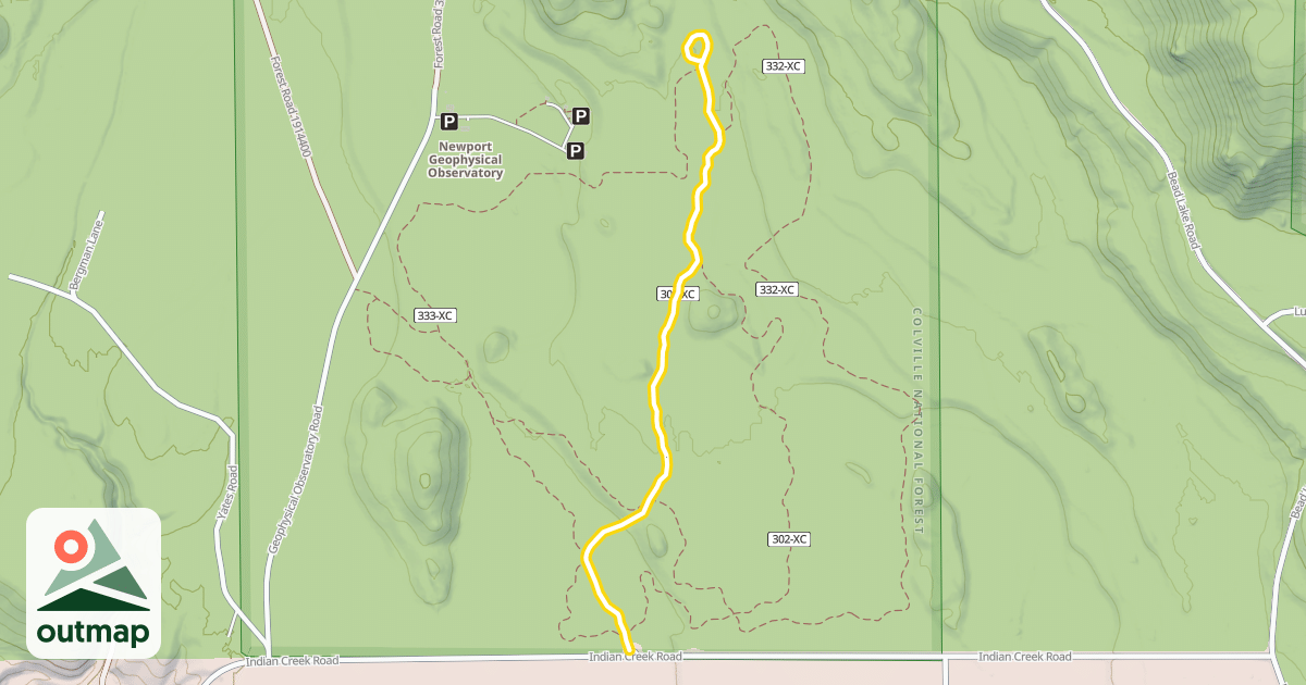 Map of Whitetail Trail