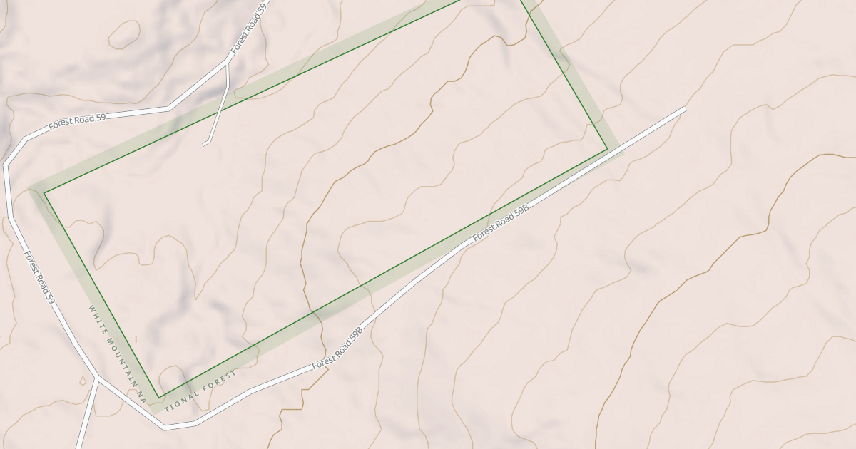 Map preview of HARRIMAN BROOK SPUR B