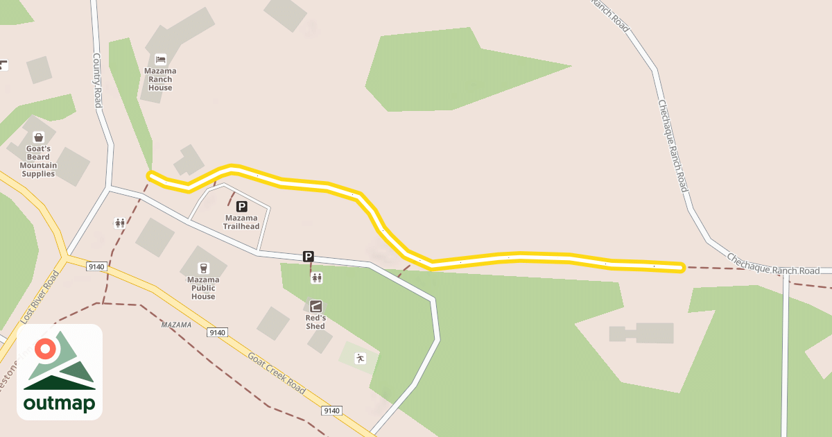 Map of Inn Run Loop