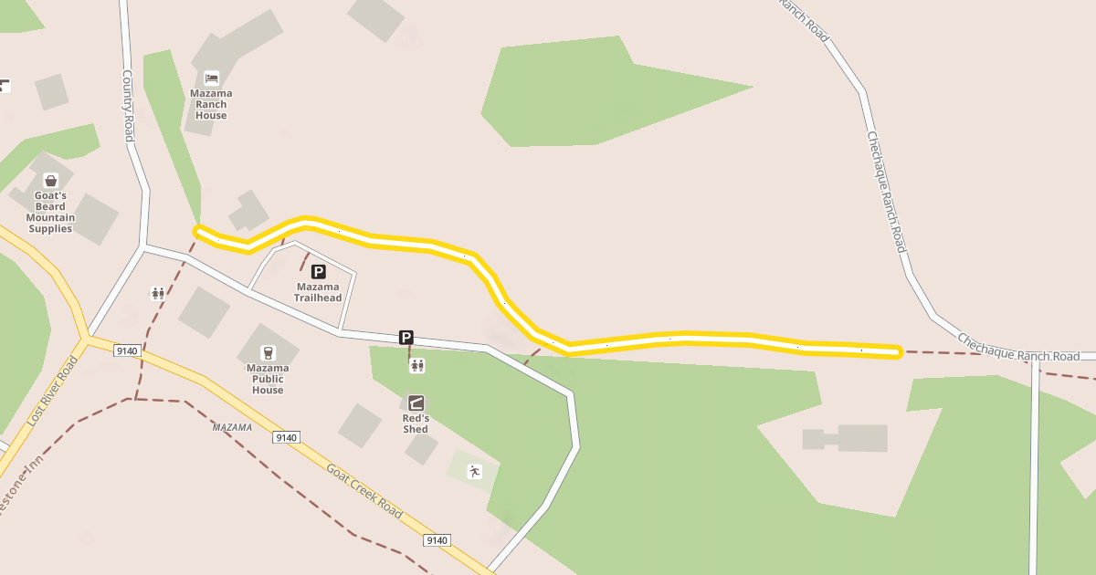 Map preview of Inn Run Loop