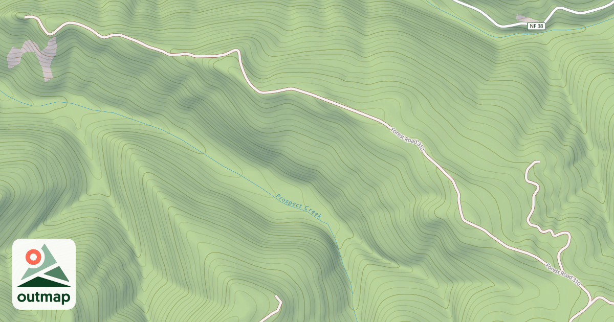 Map of EAST STEAMBOAT T.S.