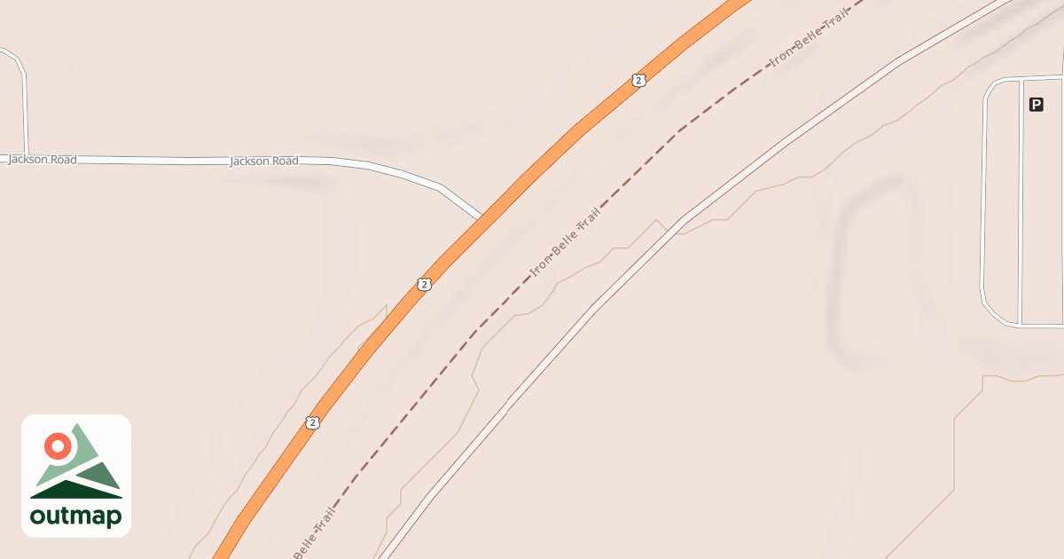 Map of Ironwood To Bessemer State Trail