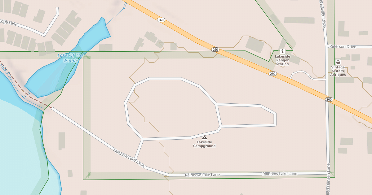 Map preview of LAKESIDE CG