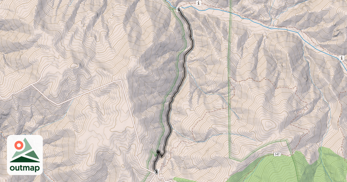 Map of Borrego Trail (150)