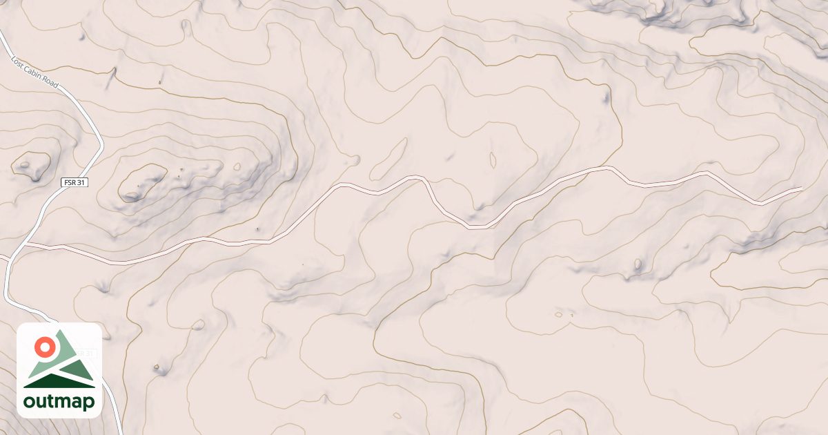 Map of ROCK KNOB