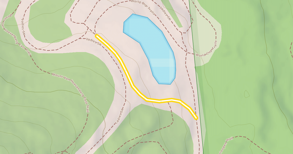Map preview of World Cup Trails
