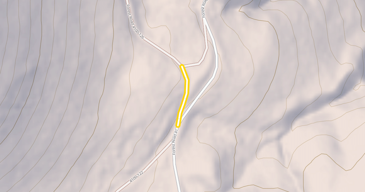 Map preview of Forest Road 41