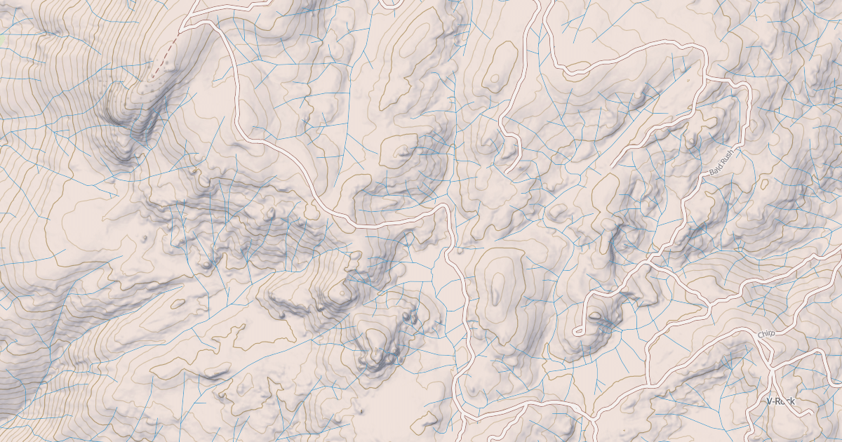 Map preview of Bald Mountain