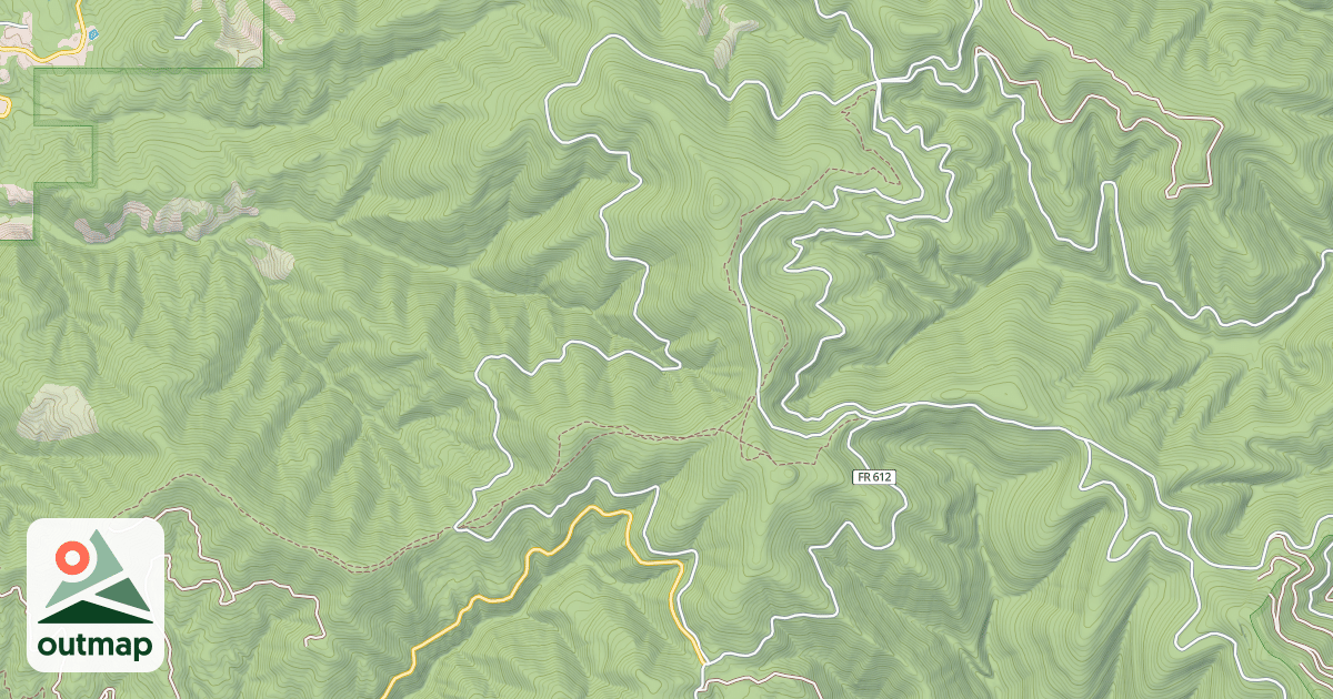 Map of HORSE RIDGE