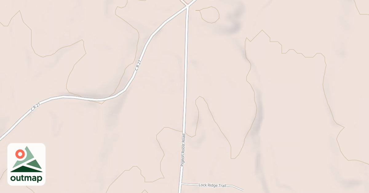Map of PIGEON ROOST