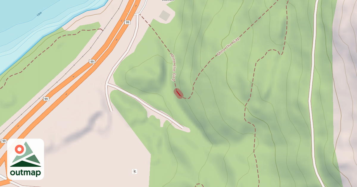 Map of Mine the Gap
