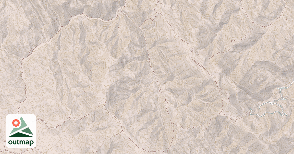 Map of Deadman Creek