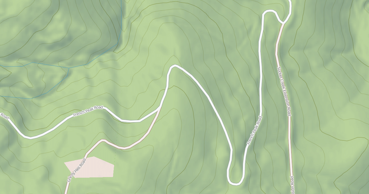 Map preview of FRENCH PEAK