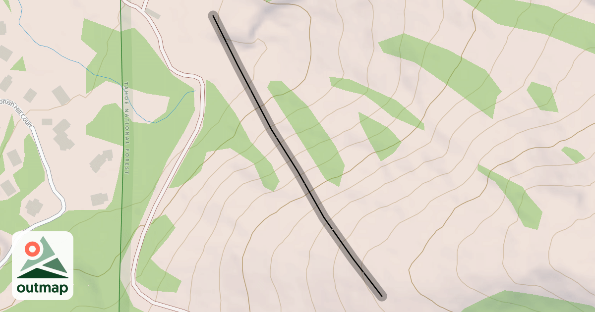 Map of Donner's Way