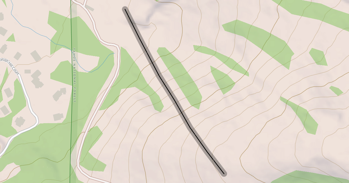 Map preview of Donner's Way