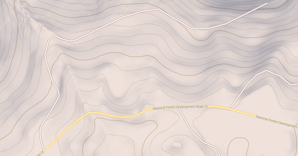 Map preview of USFS Motor Vehicle Use Map Roads {F557E133-1F4E-46E7-BCB9-64C6EE3C2960}
