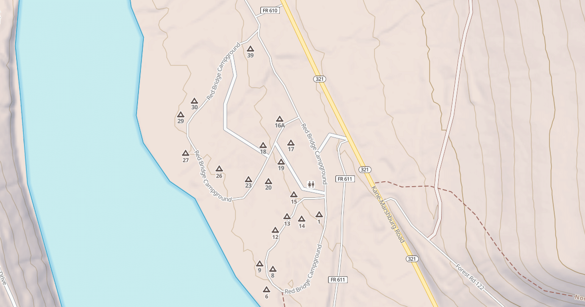 Map preview of RED BRIDGE - A
