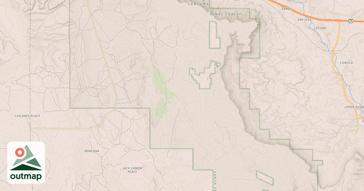 Map of VALLE GRANDE