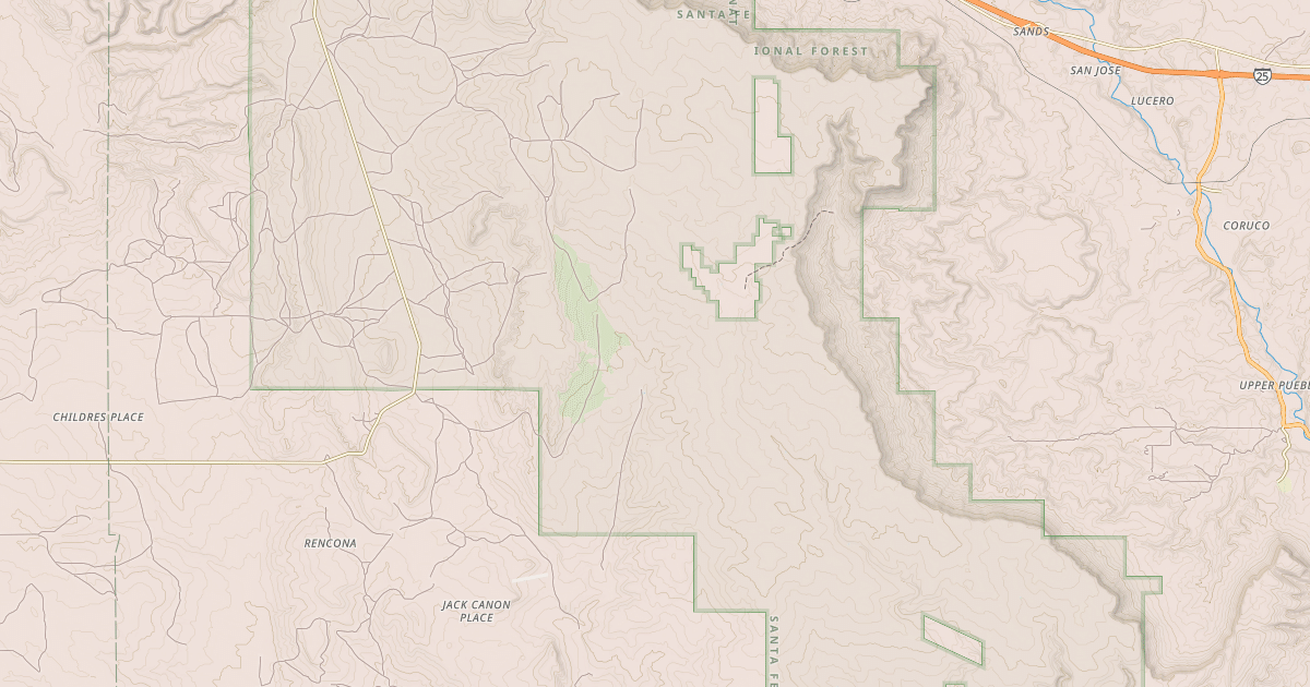 Map preview of VALLE GRANDE