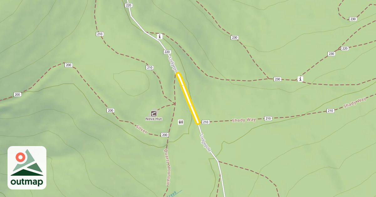 Map of Lodgepole