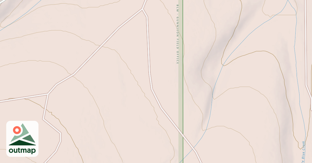 Map of BLM National GTLF Public Motorized Roads 44d6483e-c6e0-4366-9412-ccb7f95d4a6a
