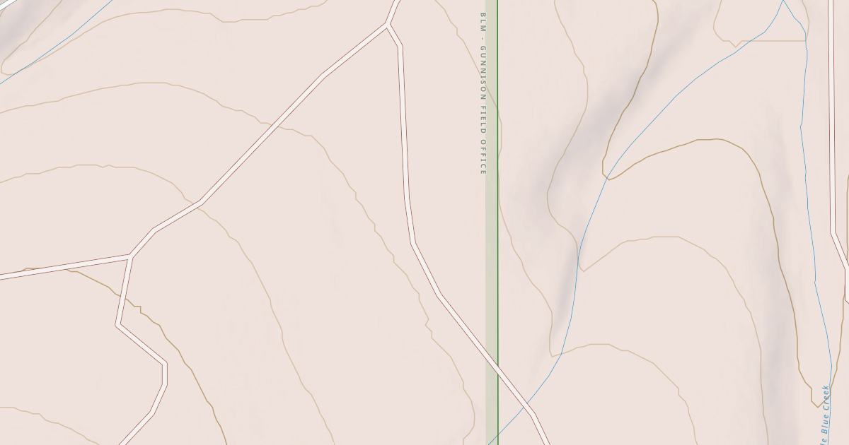 Map preview of BLM National GTLF Public Motorized Roads 44d6483e-c6e0-4366-9412-ccb7f95d4a6a