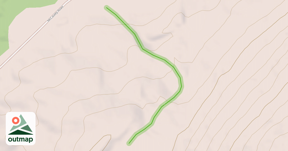 Map of Mac's Run