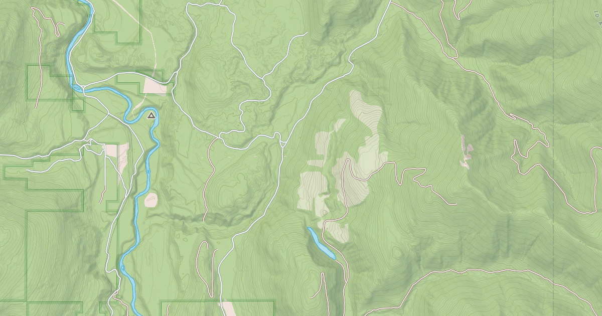 Map preview of DEER CREEK SPREAD CREEK