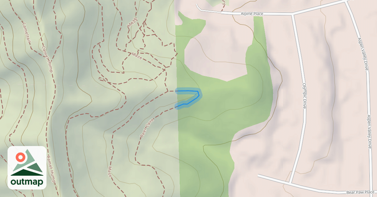 Map of private property