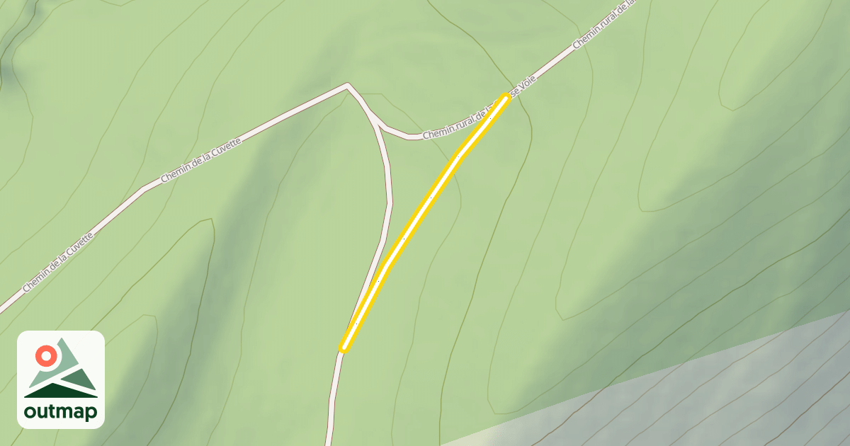 Map of La Grange de Lullin