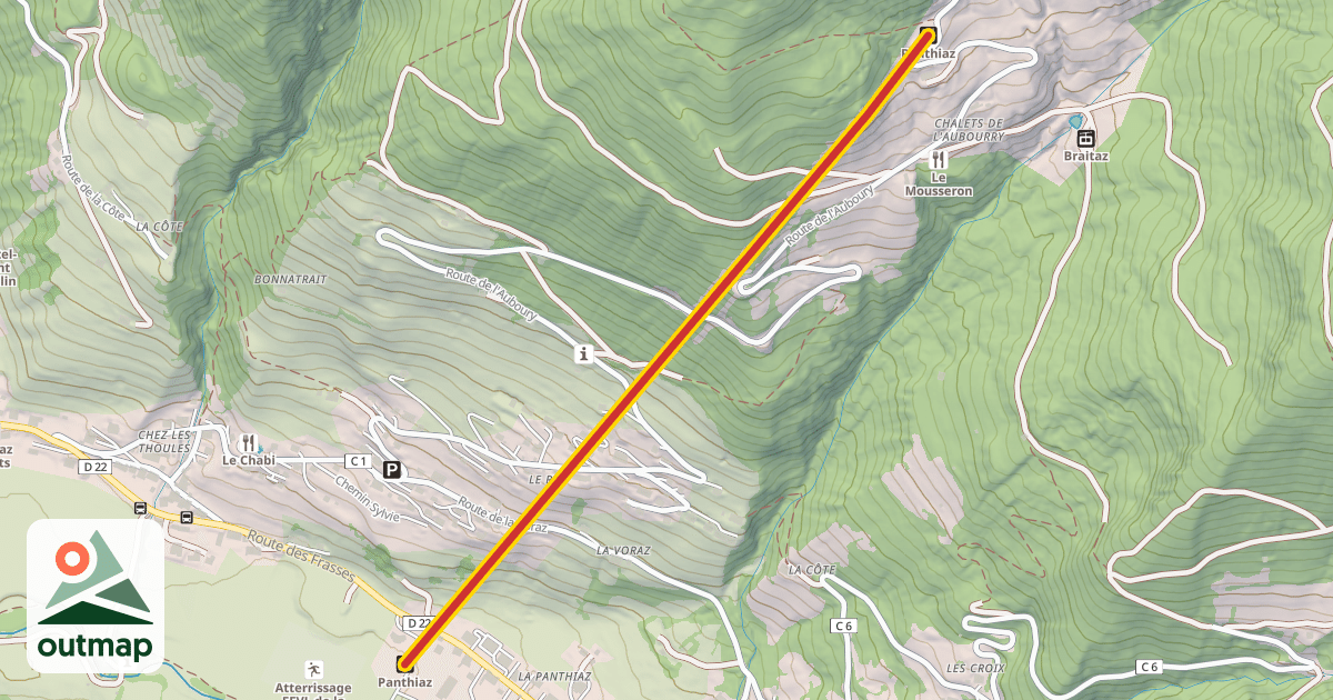 Map of Panthiaz