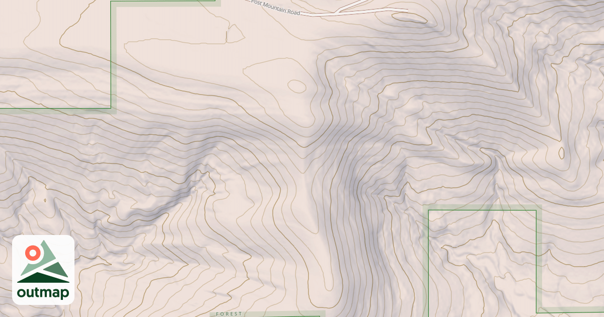 Map of USFS National Forest System Roads {DE8F4850-8AA8-410F-ADD7-63CCCF714B6D}