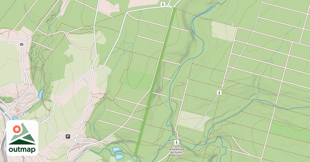 Map of Laie de la Bovette