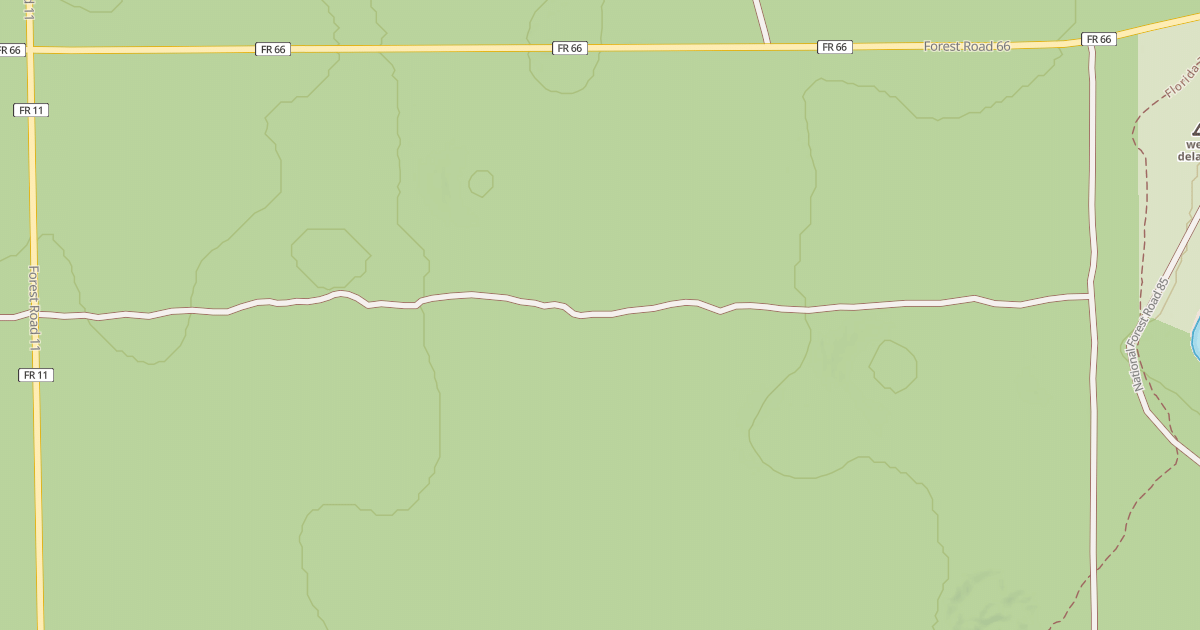 Map preview of USFS Motor Vehicle Use Map Roads {09E536C5-63F0-4DEC-BD83-AFD3820367FB}
