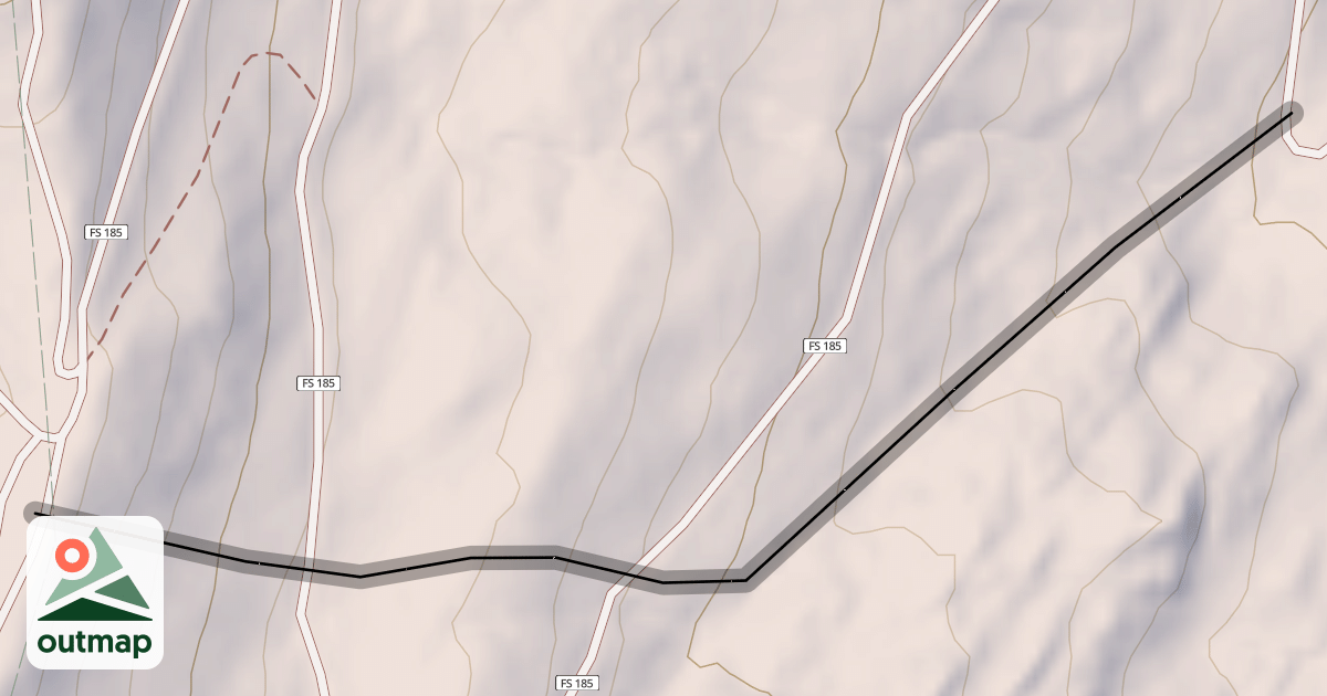 Map of Starbottle Headwall