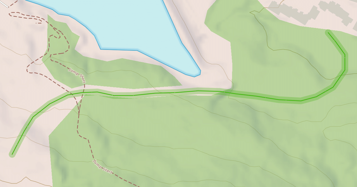 Map preview of Trail Creek Trail