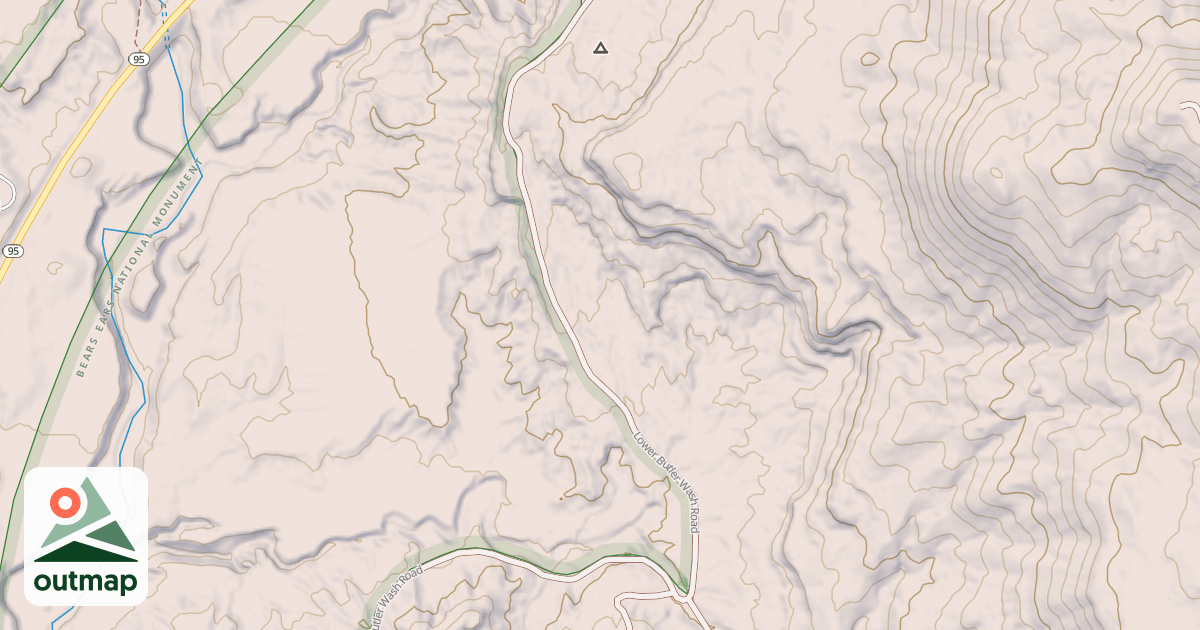 Map of BLM National GTLF Public Motorized Roads 06715633-34ce-43b8-98a5-38edb2ac021a