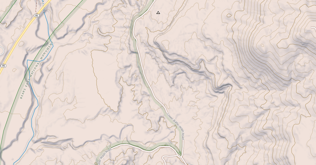 Map preview of BLM National GTLF Public Motorized Roads 06715633-34ce-43b8-98a5-38edb2ac021a